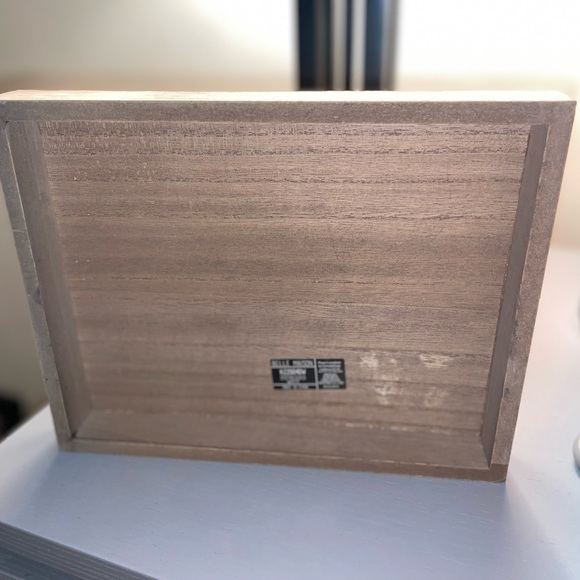 Wooden Sign (10”W x 8”H x 1”D) - Picture 2 of 2